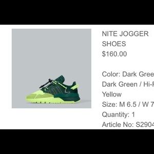 Ivy park nite jogger shoes